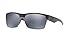 Oakley Twoface Polarized Rectangular Sunglasses,Polished Black,One Size