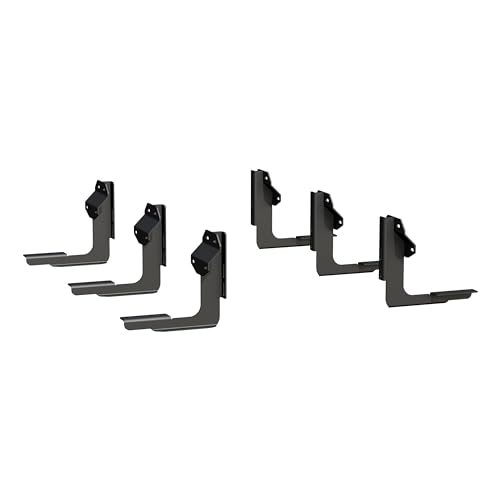 Luverne estribos running boards de aluminio negro 88 pulg miniatura 2
