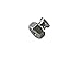UNICORP THN5013-M09-F16-832 7/16" Hex Thumb Nuts Without Knurl, 8-32 THD x 7/16 OD, Stainless QTY-10