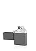 Produktbild TESLA Lighter T03 Double Arc Lichtbogen Feuerzeug, Wiederaufladbar per USB, Matt-Grau
