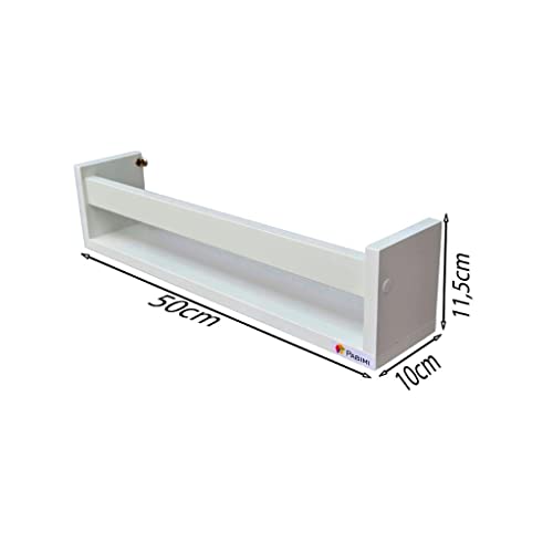 Prateleira Revisteiro de parede para livros infantil 3 peça