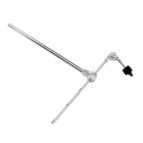 VICASKY Drum Mount Holder Cymbal Arm Boom Arm Attachment for Music Instrument Parts Alloy Stand