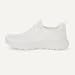 Amazon Essentials Women's Lightweight Knit Cross Trainer Sneakers, White, 9