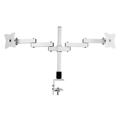 Bras double écran articulé 14-27" XD08 support VESA 75 - 6