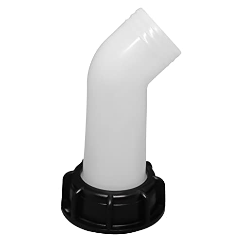 Bec de Vidange avec Ecrou IBC 1000L Buse de Réservoir d'eau Raccord de Vanne Extension Buse de Tuyau Adaptateur IBC Réservoir d'eau Bec de Robinet pour Raccord Robinet...