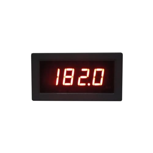 Voltmètre numérique AC 20V YB5135B avec alimentation DC 24V et affichage LED rouge - 3