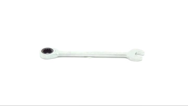 Silverline 245073 Fixed Head Ratchet Spanner 13 mm, Silver