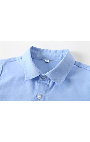 Baby Boys' 3 Piece Gentleman Set with Shirt,Bowtie,Lattice Vest and Pant3