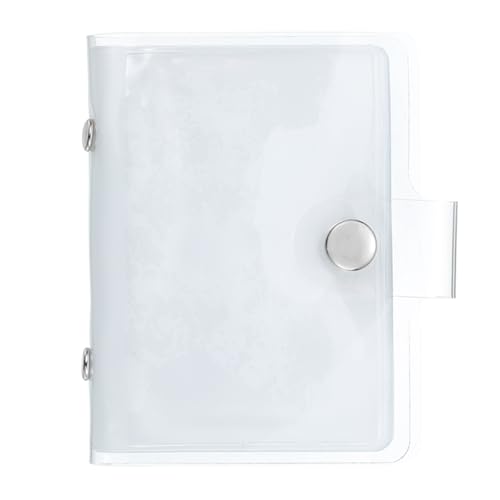 QUARKZMAN 1pz Mini Album Fotografico, 36 Tasche 3x4 Porta Kpop Photocard Porta Carte di Credito per Mini Fotocamera Snap Fotocamere Istantanee Viaggio Foto Carte di Credito, Trasparente