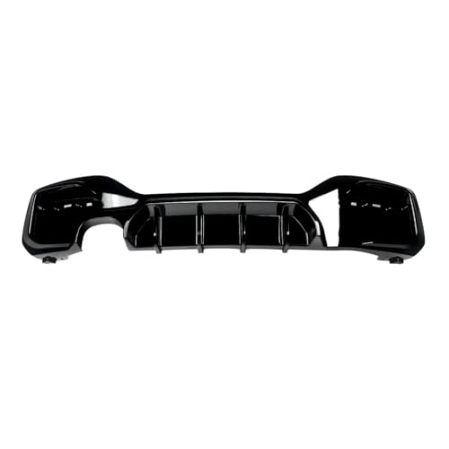 Diffuseur de pare-chocs arrière pour BMW F20 F21 M Sport 2015-2019 noir brillant double sortie