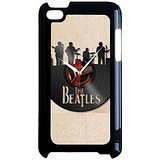 Es luz Moda reloj de diseño de The Beatles teléfono móvil Carcasa para Ipod Touch De 4ª Generación de los Beatles caliente bombardeo