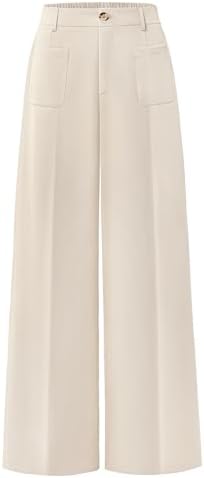 MEROKEETY Women's Wide Leg Dress Pants 2026 High Waisted Business...