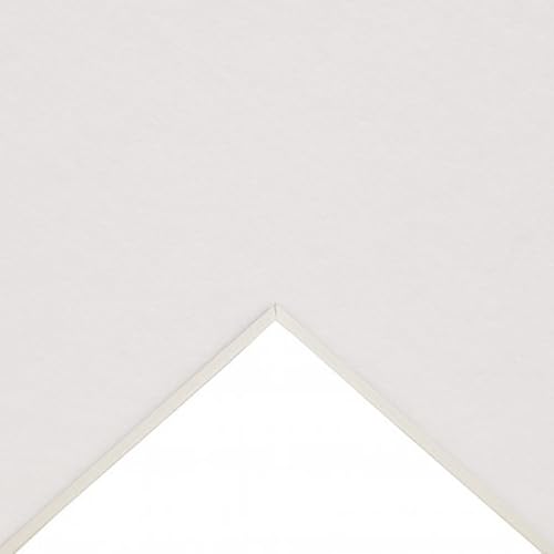 2 x A1 (23.4in x 33.1in/59.4cm x 84.1cm) Mount Board 1450 Micron Acid Free Virgin Material High Quality 74 Colours to Choose from (White-A1)