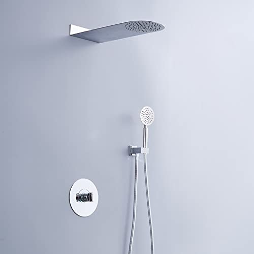 Robinet de douche mural eau chaude et froide pour une douche matinale revitalisante