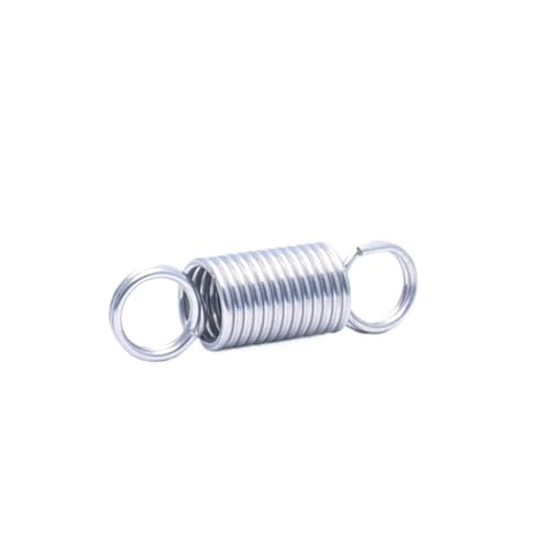 Highly Elastic Tension Spring, Loop Hooks 304 Stainless Steel Extension Springs, Wire Dia 1.5mm Extension Coil Springs(100MM*12MM)