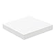 PATIKIL 12x12x0.1 Spanplattensheets, 10 Stück 100PT Dickes Buchbinderplatte Stabiles Buchbindematerial für Buchumschlag, Weiß