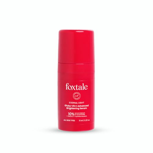 Foxtale 10% Vitamin C-Glutathione Brightening Face Serum for Glow...