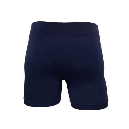 Kit 3 Cuecas Zorba Boxer sem Costura Algodão 781 Marinho/Azul/Mescla - P
