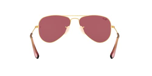 Image of Ray-Ban Junior Kids' Rj9506s Metal Aviator Sunglasses