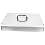 FUNOMOCYA Tapa De Sartén De Acero Inoxidable Para Cocinar Al Vapor Tapa De Plancha Rectangular Accesorios De Cocina Para Parrilla y Barbacoa