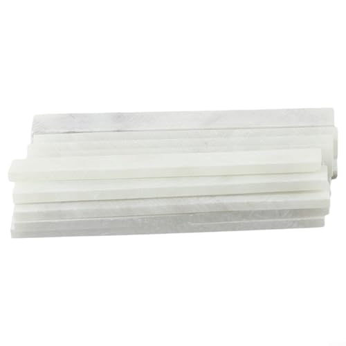 Zoegneer Tiza de esteatita para soldador de grado de larga duración, rotulador de talco, rotulador de soldadura de metal (120 x 12 x 4,2 mm)