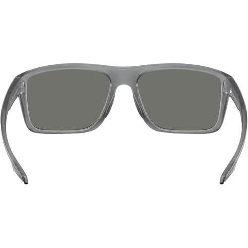 Native Eyewear Men's XD9043 Tavern Square Sunglasses, Matte Smoke Crystal/Blue Mirrored Polarized, 57 mm2