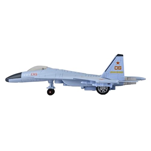 Image of Toys Uncle Diecast Aeroplane Scale Model, (1:400 Fighter Aeroplane with Light and Sound (Type 1))