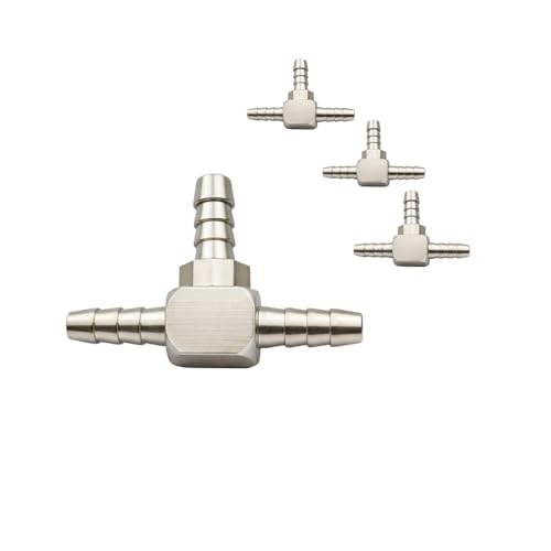 Image of Dental Chair Parts T-Joint 4mm Brass Connector (Pack of 3) | High-Quality, Lightweight & Easy to Install | Compatible with Most Dental Chairs