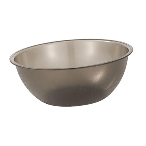 Tazón De Selección De Verduras Cuencos De Comida Para Servicio Bol Largo Alimento Cuenca De Lavado De Frutas Cuenca Acrílica De Cocina Lavabo De Mezcla Gris Acrílico