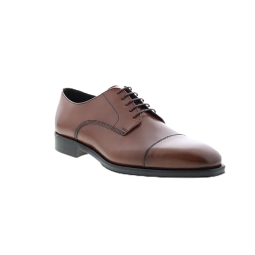 Bruno Magli Mens Hanover Brown Oxfords & Lace Ups Cap Toe Shoes 10.5