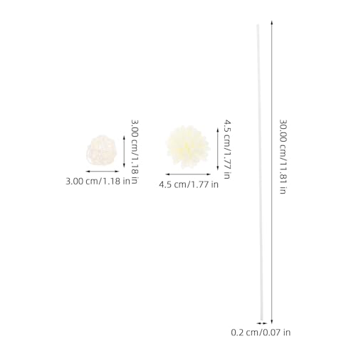 Bâtonnets diffuseurs floraux pour remplacer les tiges de parfum usées - 3