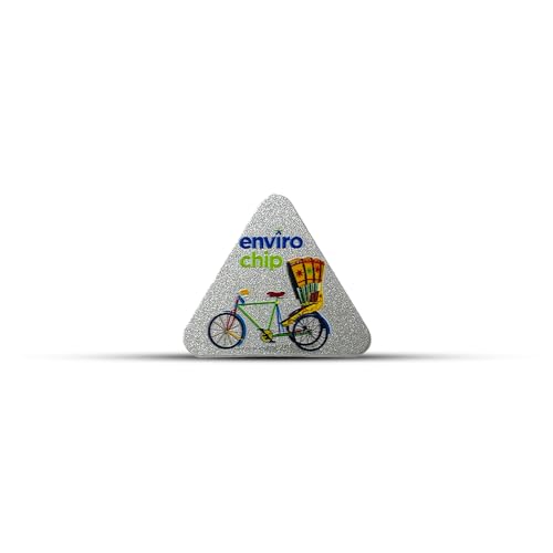 Image of Envirochip for Mobile Phone | EMF Harmonizer Chip | Patented Technology | CE Certified (Commute Silver)