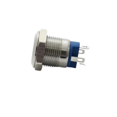 Interruptor pulsador 12mm para renovar el salpicadero del coche o camper 36V 2