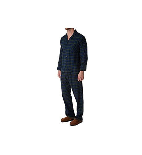 Image of Hanes Men's Woven Plain-Weave Pajama Set