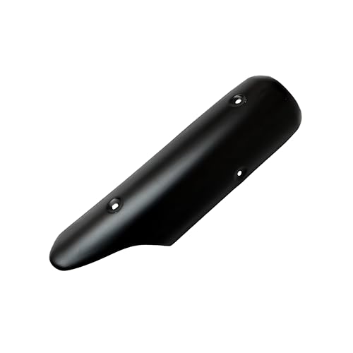 Image of EAZ Silencer Plate Cover for Royal Enfield Classic, Standard & Electra 350cc (Black, BS3 /BS4)