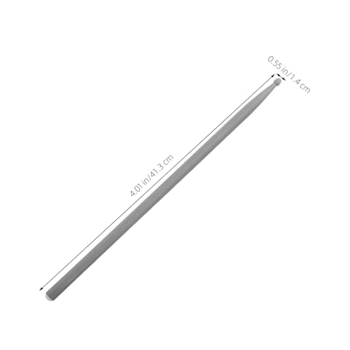 Par de baquetas ligeras de fibra de carbono para batería miniatura 2