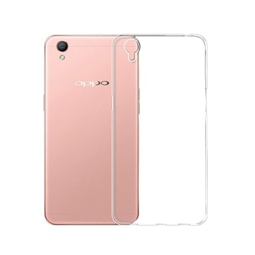 Image of COVERBLACK Rubber Back Cover for Oppo A37 / A37F / A37FW - Transparent
