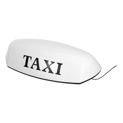 Luz de techo para taxi blanca con ventosa impermeable para coche y manualidades DIY