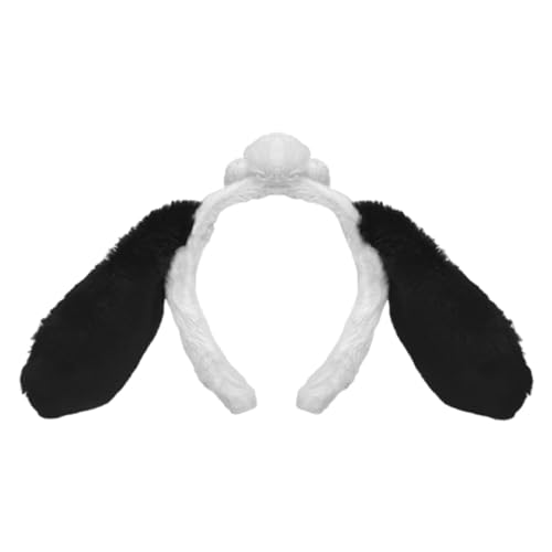 Dinghaole Haarband aus Plüsch pelziges Ohr Stirnband Ohren Lammkostüm schaf haarreif Haarband Tier-Schaf lustige Kopfbedeckung schafohren Schaf Stirnband schaf ohren haarreif