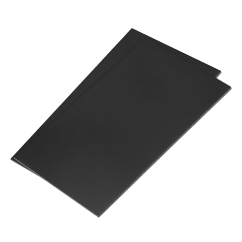 Image of DMiotech 2 Pack 6 x 8 x 0.1 Inch Plastic UHMW Sheets, Ultra High Molecular Weight Polyethylene, Opaque Black Polyethylene Board for Automotive, Chemical, Manufacturing, DIY Home Kitchen