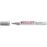 Edding 780 - Lakmarker Glans - zilver - Foamtastic Crafts