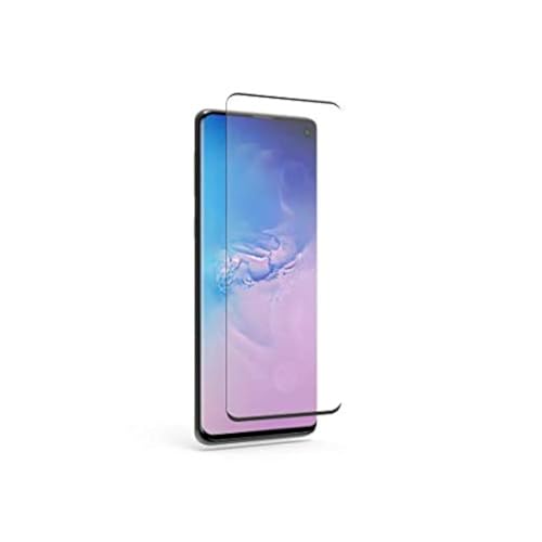 PureGear Tempered Glass Screen Protector for Samsung Galaxy S10 Scratch Resistant Touch + Precision Case Friendly Fit Lifetime Replacement Coverage