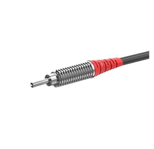 Capteur fibre optique M6 détection ratée résolue réflexion diffuse non coaxial 5mm - 2