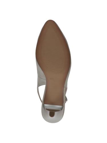 CAPRICE Damen Slingpumps aus Leder Elegant, Gold (Lt.Gold Metal.), 37 EU – Ansicht 5