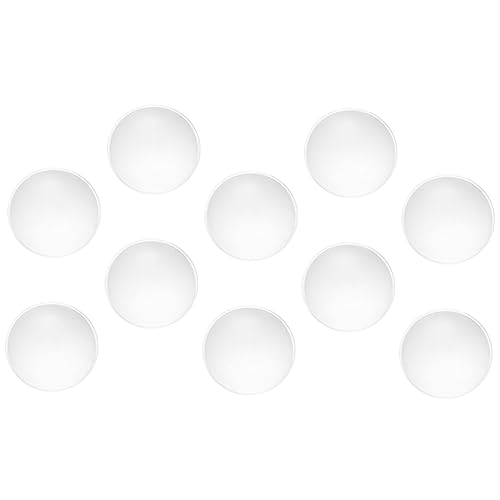 IWOWHERO 10Pcs Magnifier Lens Acrylic Double Convex Lens for Magnifier Making Transparent Optical Lenses for Enhanced Viewing Experience Versatile Use Design