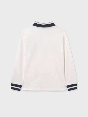 Mayoral Pullover Zipper for Boys Cream2