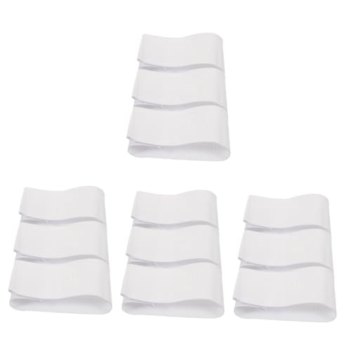 POPETPOP 4sets Blank Football Soccer Arm Band Elastic Adjustable Multi-Functional Sports Accessory DIY Wristbands for Youth 3pcs*4