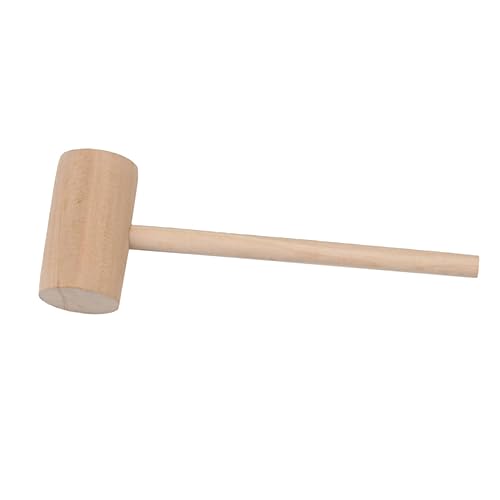 Sewroro 60 Peças Martelo De Frutos Do Mar De Madeira Banco De Bater Brinquedo Educacional Martelo De