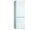 Bosch KGN36NWEA Serie 2 Frigorifero Congelatore, 186 x 60 cm, 215 L Raffreddamento + 87 l, NoFrost mai più sbrinare, illuminazione a LED uniforme