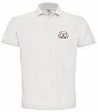 Beste Bäckerin, Bäckerei, Kochmotive, Backmotive Besticktes Polohemd Poloshirt Polo Geschenkidee -N294 -Weiß